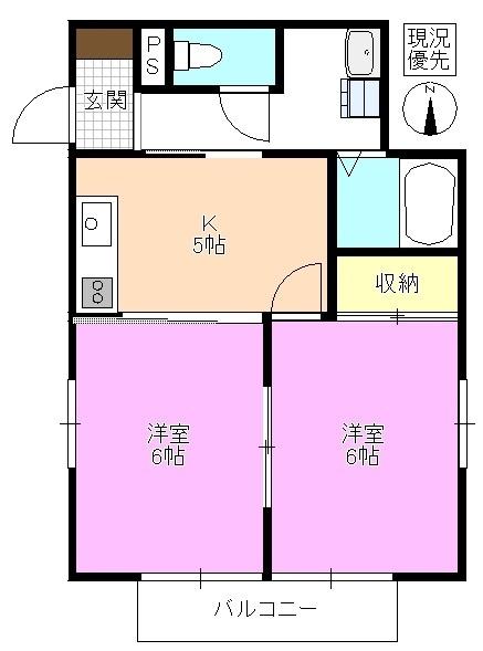 アンフィニ・コート 間取り図画像