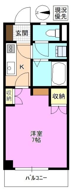 アーバン赤坂 間取り図画像