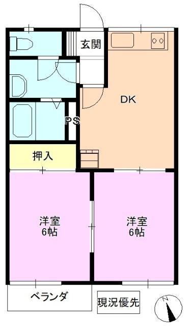 フレグランス会 間取り図画像