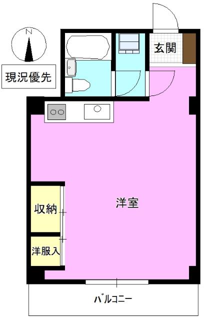 クーフナガノ 間取り図画像