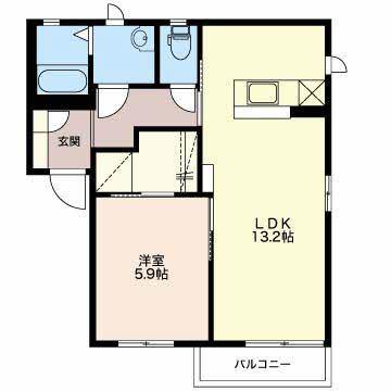 ディアスワンズ竹内 間取り図画像