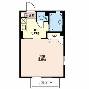 ウエストコートＮ 間取り図画像