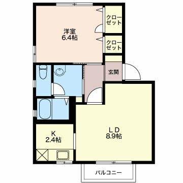 ピュアドミール城 間取り図画像
