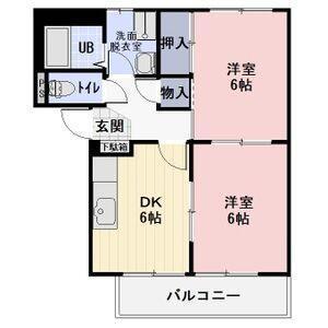コーポ・シャルマン 間取り図画像