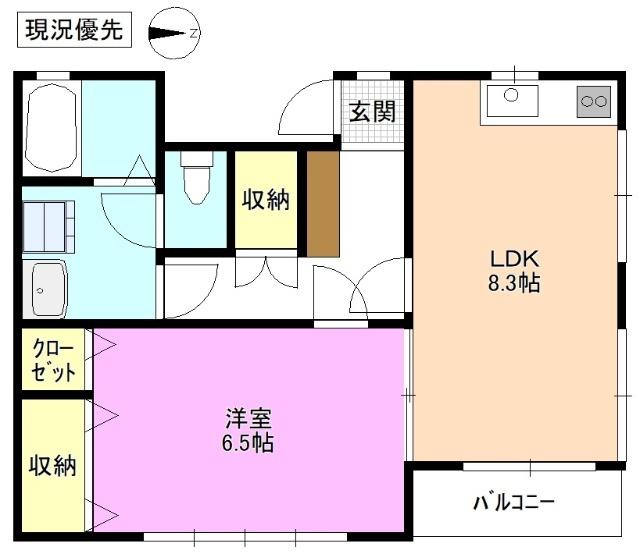 コーポハート 間取り図画像
