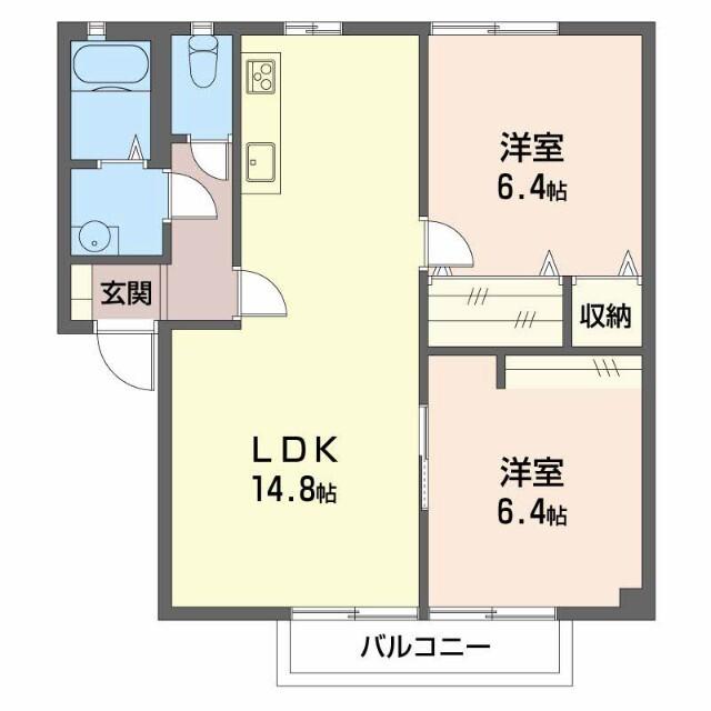 グランドディアス 間取り図画像