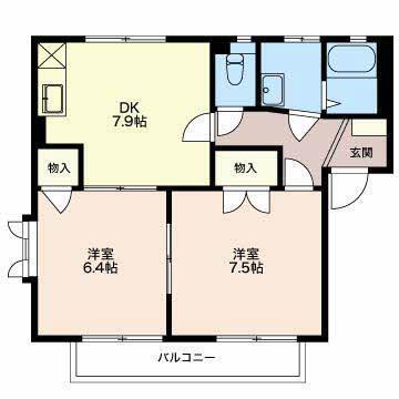 ディアスキタコー　Ｃ棟 間取り図画像