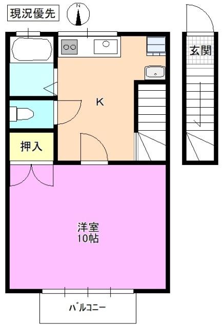 CASAマサキ A棟 間取り図画像