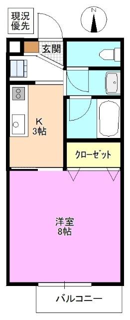 Surplusガーデンパレス 間取り図画像