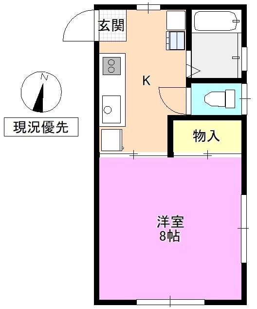 グリーンヒルＫ 間取り図画像