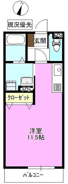 プランタン3 間取り図画像