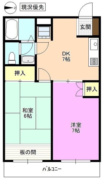 リヴィエール川舩 間取り図画像