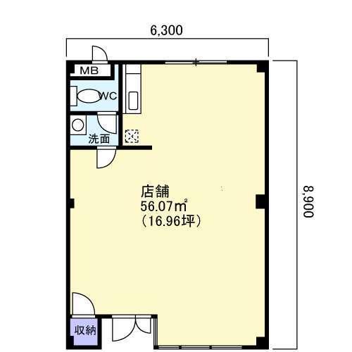 フォンテーヌ 間取り図画像
