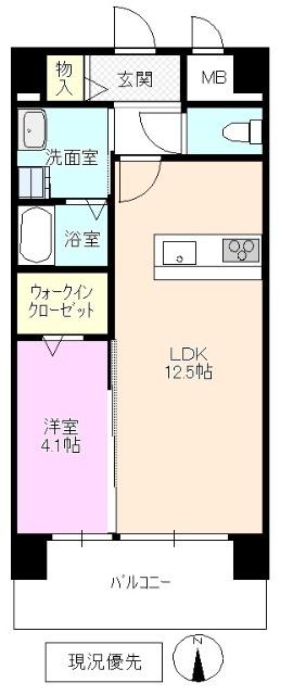 サミット栗田中央 間取り図画像