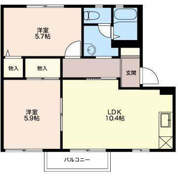 ミレニアム松崎 間取り図画像