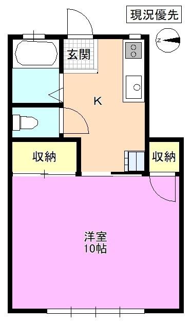 ハッピータウン８ 間取り図画像