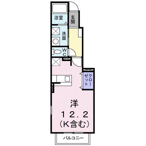 デフィサイトー（102） 間取り図画像