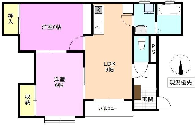  間取り図写真