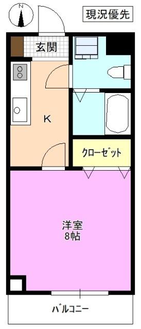 ポプリハイツ 間取り図画像