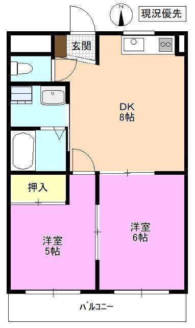 アーク松本レジデンス 間取り図画像