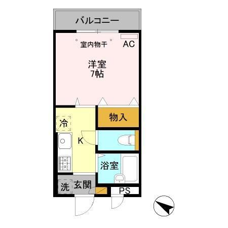 おおみなみアパート（26） 間取り図画像