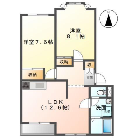 グランベル・ハウス 間取り図画像