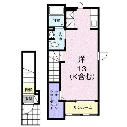 グランツミルト　Ｔ（202） 間取り図画像