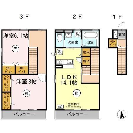  間取り図写真