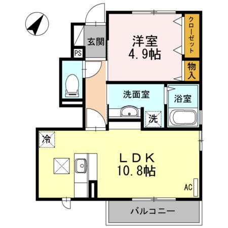 サン・シエル（101） 間取り図画像