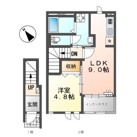 プログレス３番館 間取り図画像