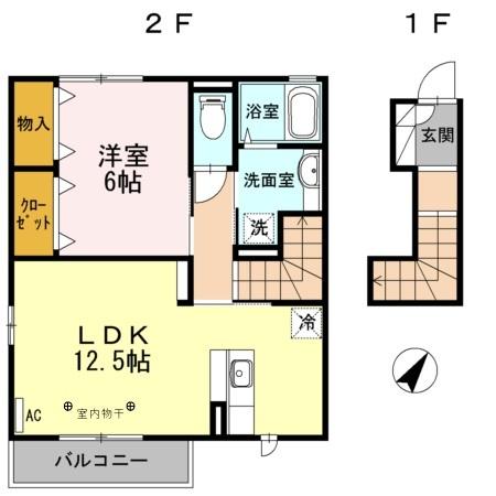 サン・シエル（203） 間取り図画像