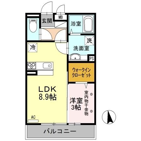 アップガーデン（303） 間取り図画像