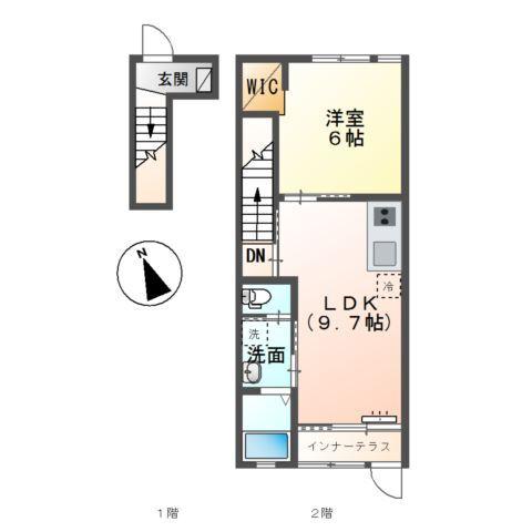サンマルコ 豊野 間取り図画像