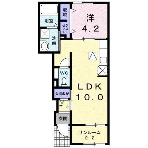 ラピィエル（103） 間取り図画像