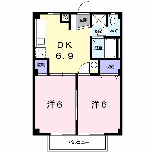 ニルヴァーナＫ（102） 間取り図画像