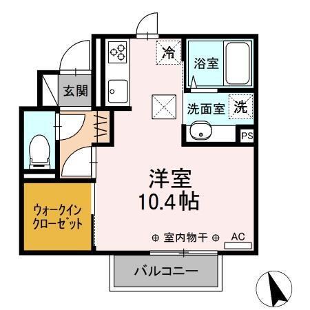 ＷＡＫＡＫＵＳＡ・ＫＯＵＹＡ（103） 間取り図画像