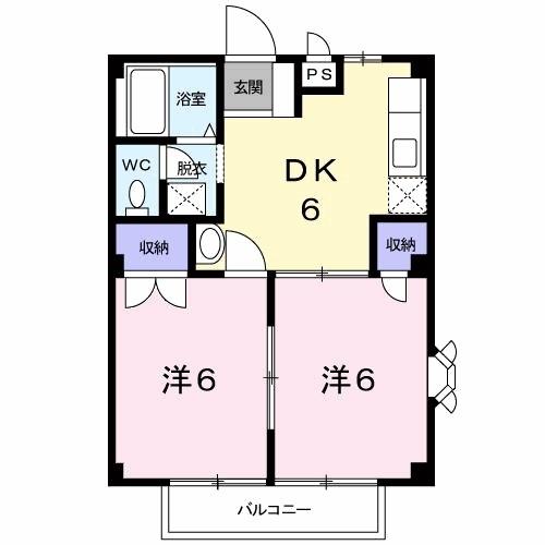 アネックス一由（201） 間取り図画像