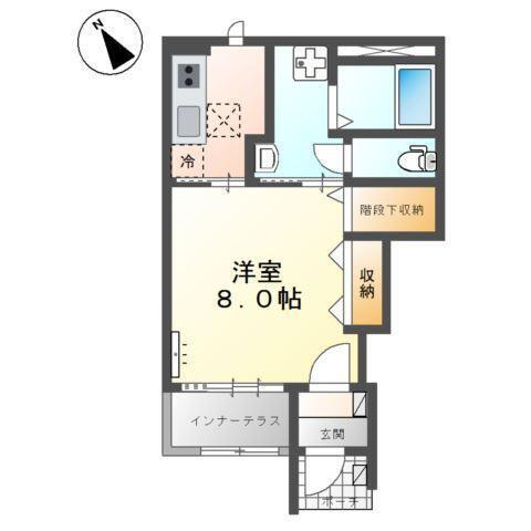 プログレス３番館 間取り図画像