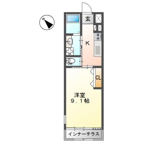 ルーシア 間取り図画像