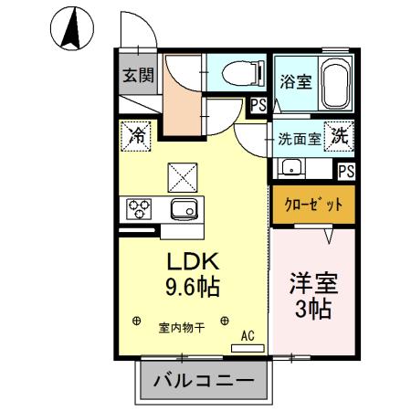 クオーレ（103） 間取り図画像