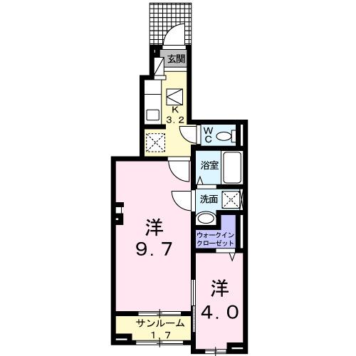 シャルマン櫻街６　梓館（103） 間取り図画像