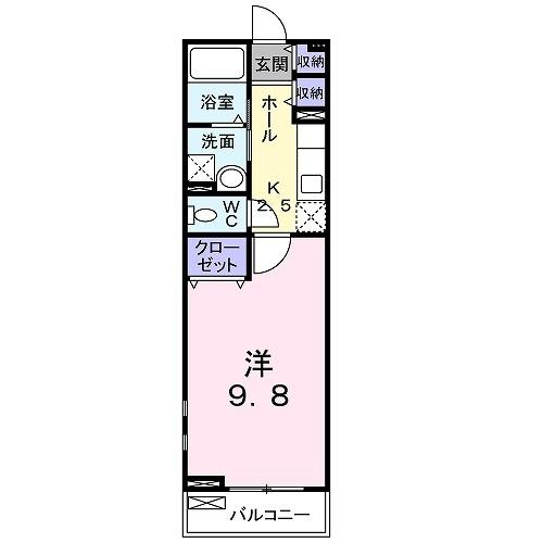 アヴァロン（203） 間取り図画像