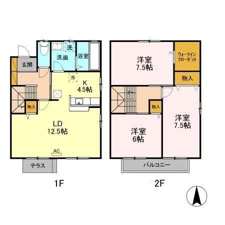  間取り図写真