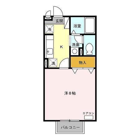 アルテナードＭ（203） 間取り図画像