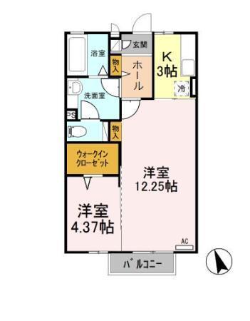 雅（202） 間取り図画像