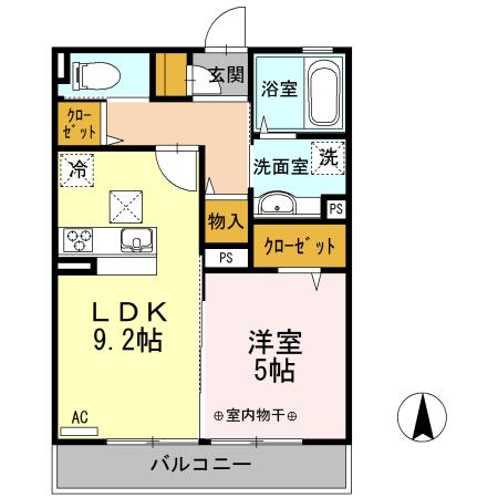 オリンピアパーク（105） 間取り図画像