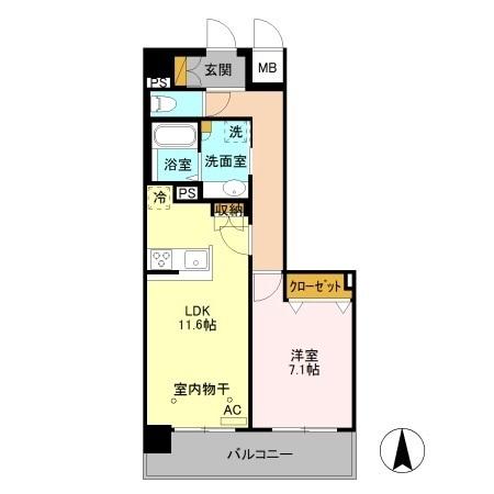 VILLA D'EST　OHTE(ヴィラデスト大手)（A312） 間取り図画像