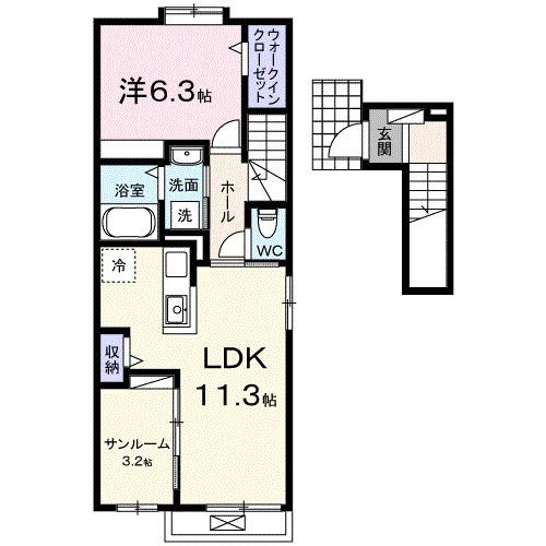  間取り図写真