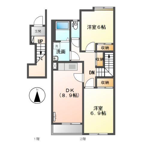  間取り図写真