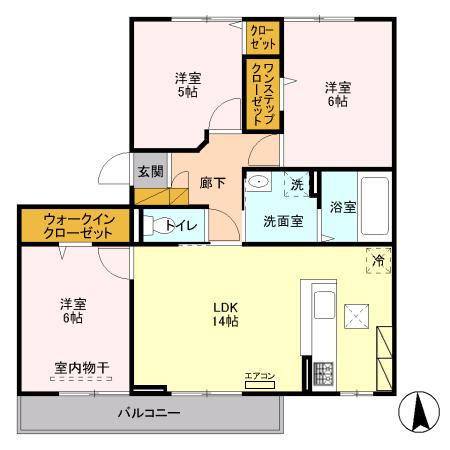  間取り図写真